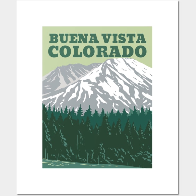 Buena Vista Colorado Wall Art by osmansargin